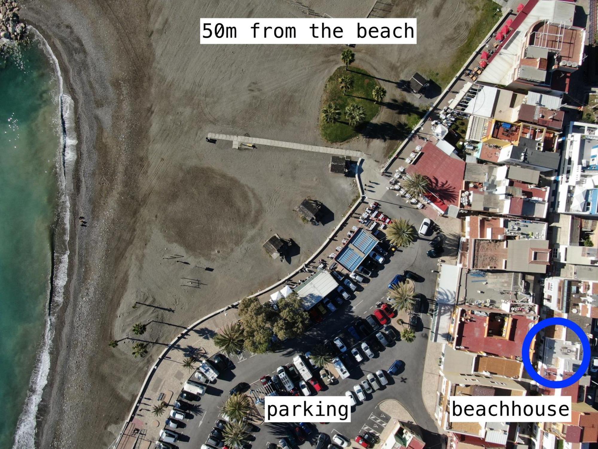 Malaga Beach House, 2 City Bikes, 2 Children'S Bikes, Wifi, Big Terrace, Bbq, Family, Childfriendly Dış mekan fotoğraf